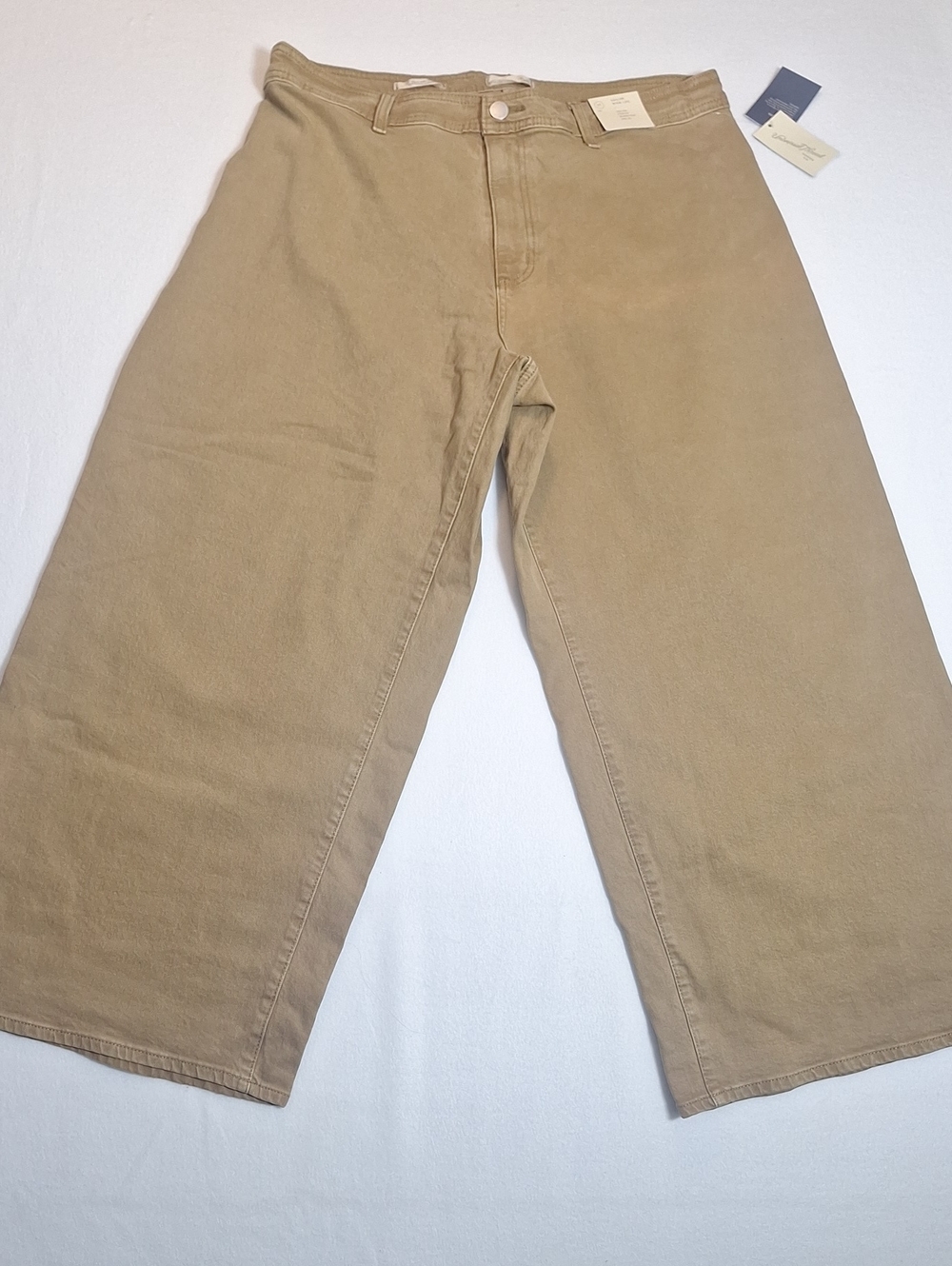 Universal Thread Women Sailor Wide Leg Khaki Jeans - Picture 3 of 10